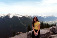 ba 040  Jessica on Sulphur Mountain  &#169; 2017 All Rights Reserved