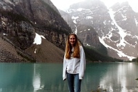 ba 115  Michelle at Moraine Lake  &#169; 2017 All Rights Reserved