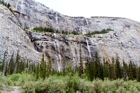 ba 151  A waterfall viewed from the Icefields Parkway  &#169; 2017 All Rights Reserved