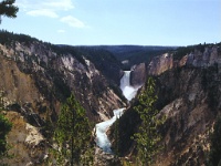 131  Lower Falls of the Yellowstone River from Artist Point  &#169; 2017 All Rights Reserved