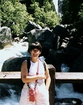 450  Carol on the hike to Vernal Falls, Yosemite National Park  &#169; 2017 All Rights Reserved