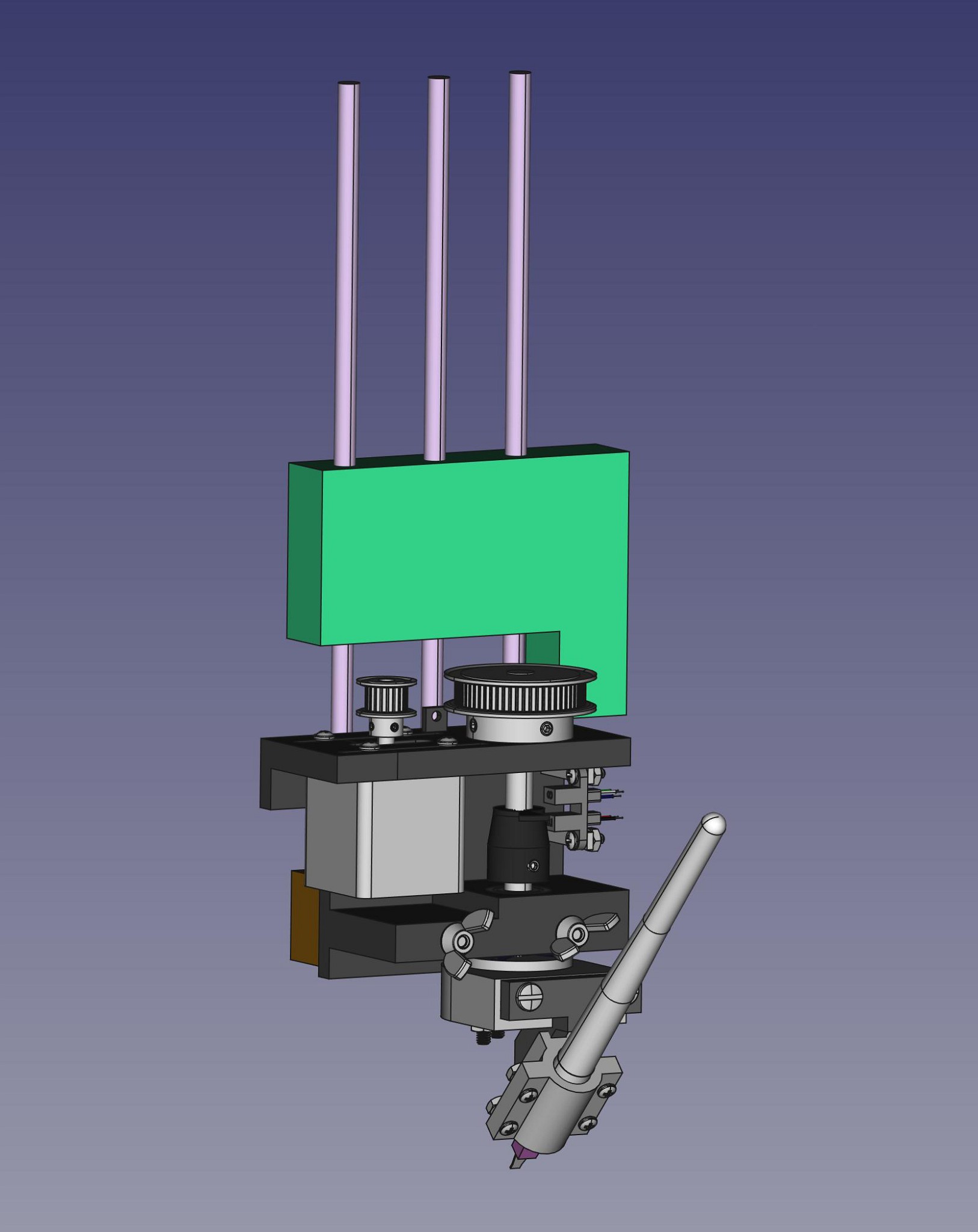 Angular Writing FreeCAD Model