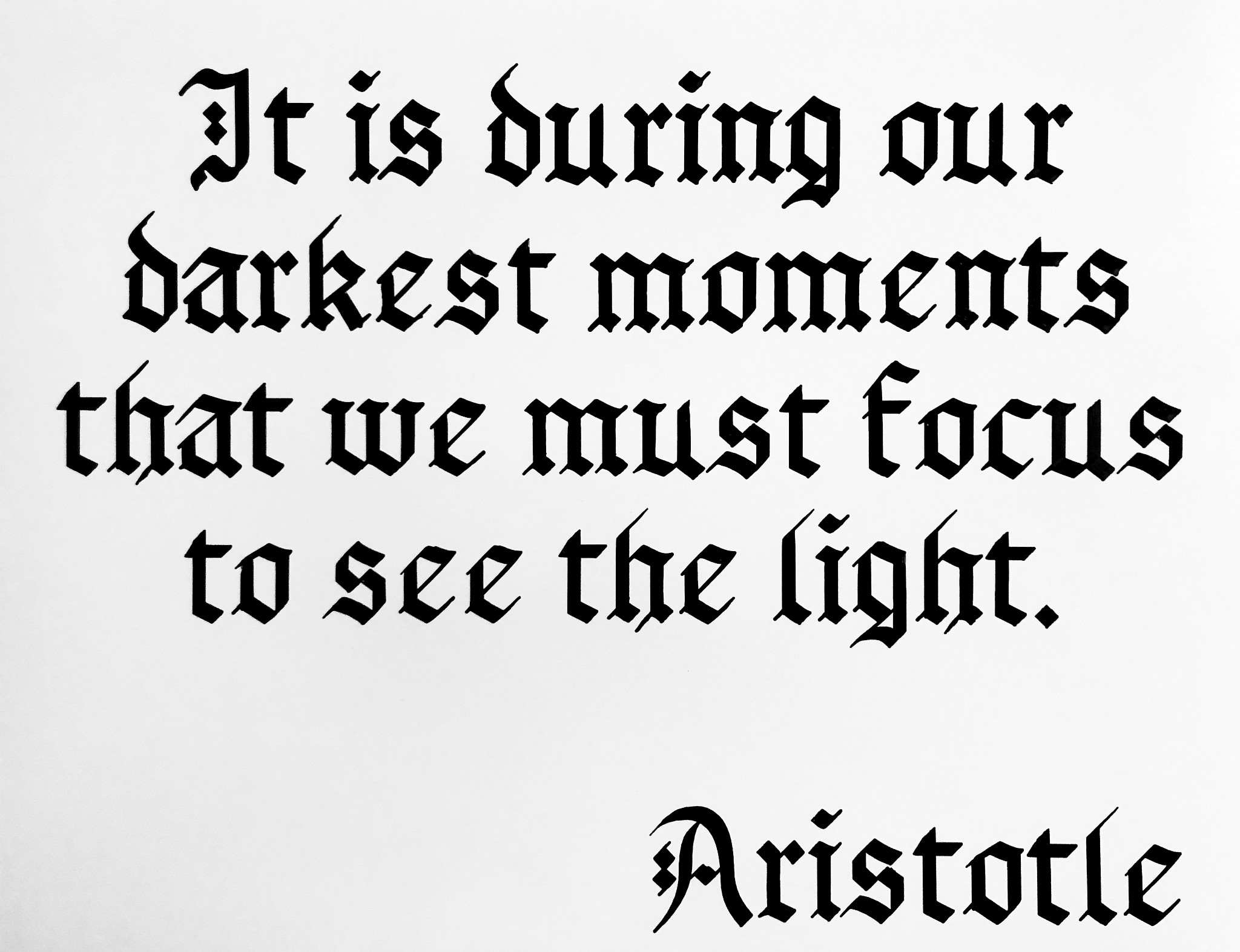 Aristotle Quote