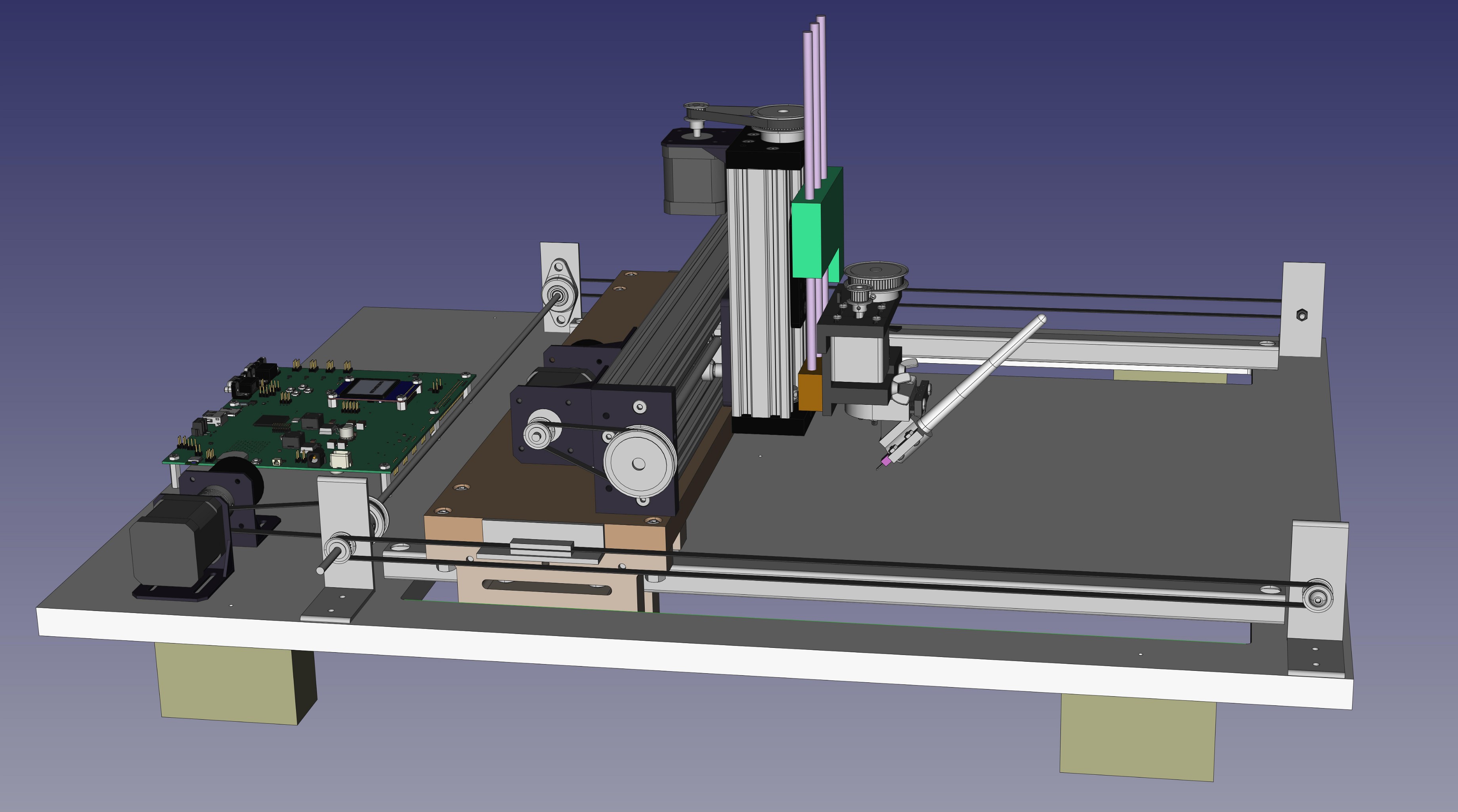 FreeCAD xyzR Model