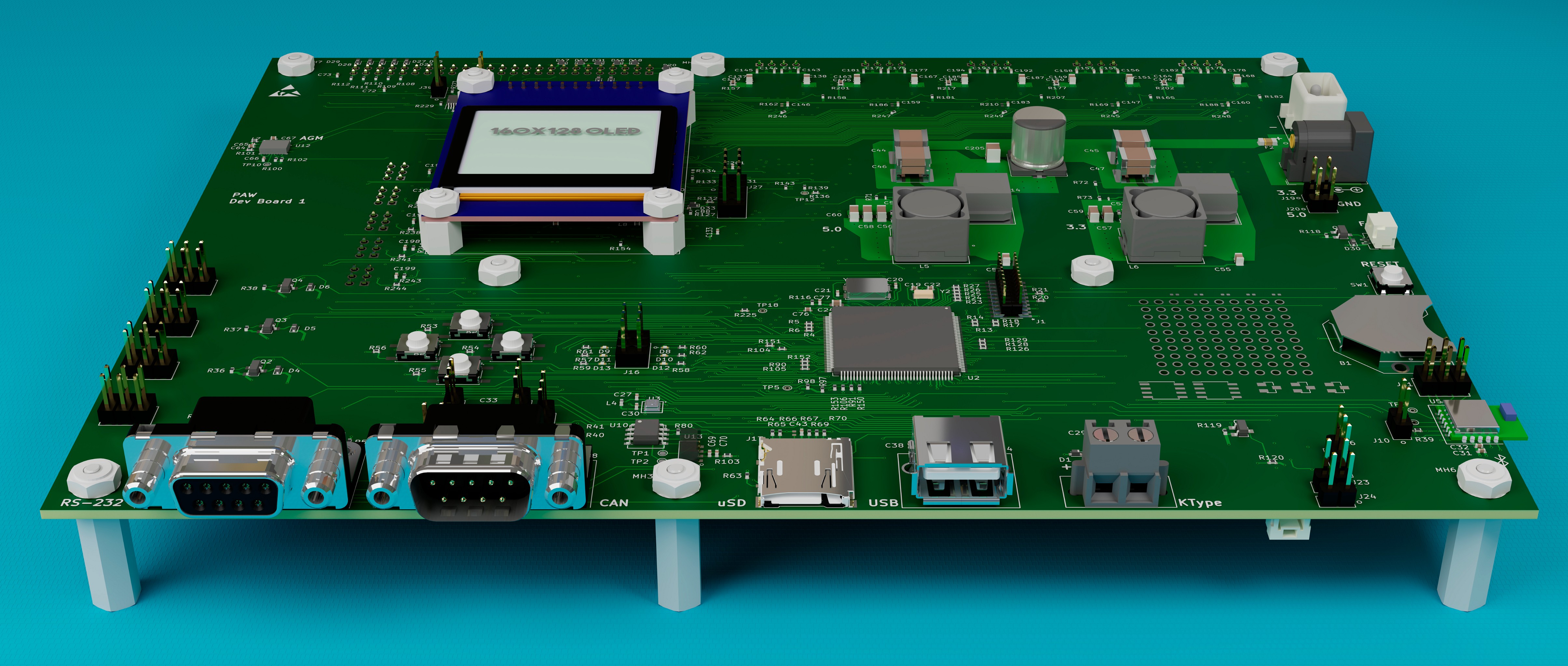 KiCad PCB Blender Render