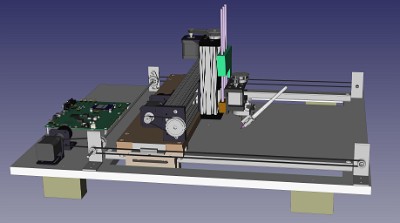 FreeCAD xyzR Model    &#169;  All Rights Reserved